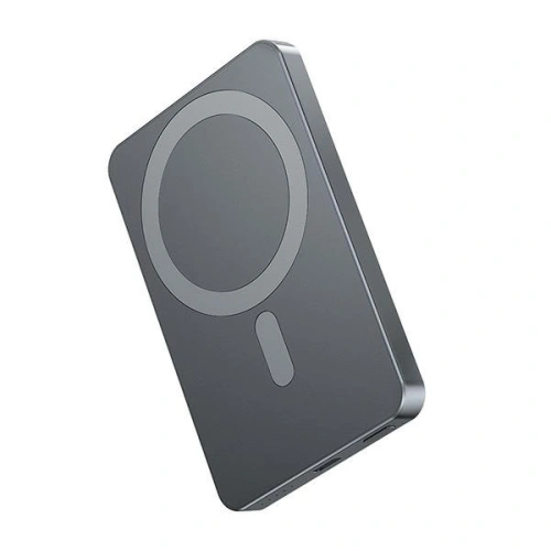 Powerbank magnetyczny AWEI P112K MagSafe 5000mAh szary/grey