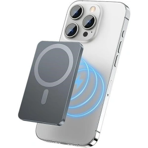 Hurtownia GSM - Baterie externă magnetică AWEI P112K MagSafe 5000mAh gri/gray - AWEI197 - {ean13} - Hurt
