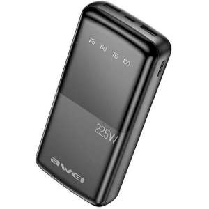 Hurtownia GSM - Powerbank AWEI P13K 20000mAh 22.5W Ecran Digital negru/black - AWEI200 - {ean13} - Hurt