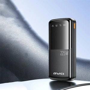 Hurtownia GSM - Powerbank AWEI P13K 20000mAh 22.5W Digital Display czarny/black - AWEI200 - {ean13} - Hurt
