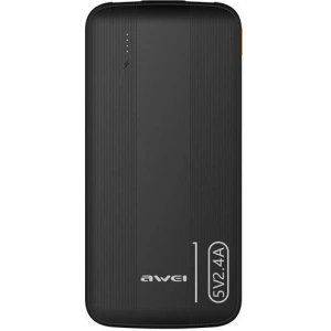 Hurtownia GSM - Powerbank AWEI P20K 10000mAh czarny/black - AWEI201 - {ean13} - Hurt