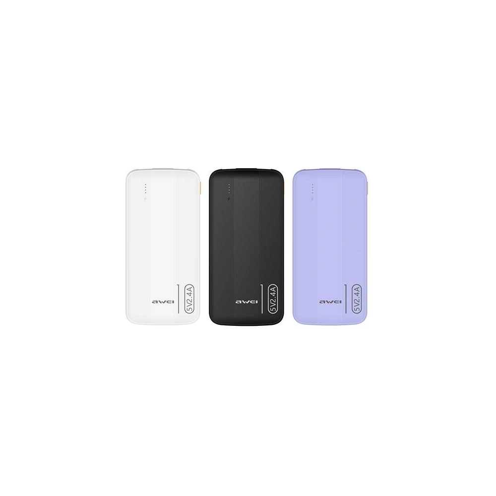 Wholesale AWEI P20K powerbank 10000mAh black - AWEI201 - {ean13} - Hurt
