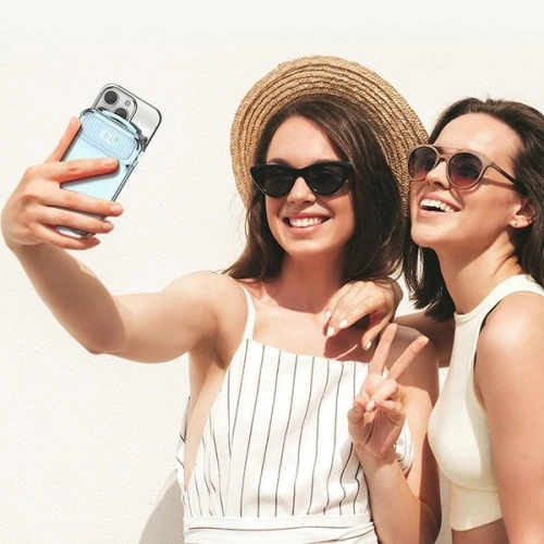 Powerbank AWEI P89K 10000mAh 38,5W czarny/black + kabel USB-C / Lightning