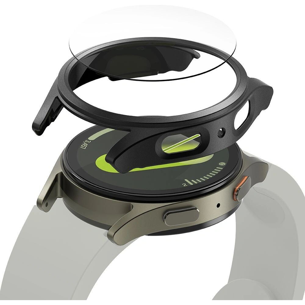 Wholesale Ringke Slim & Tempered Glass Galaxy Watch 7 44mm Titanium Black - RGK2001 - {ean13} - Hurt