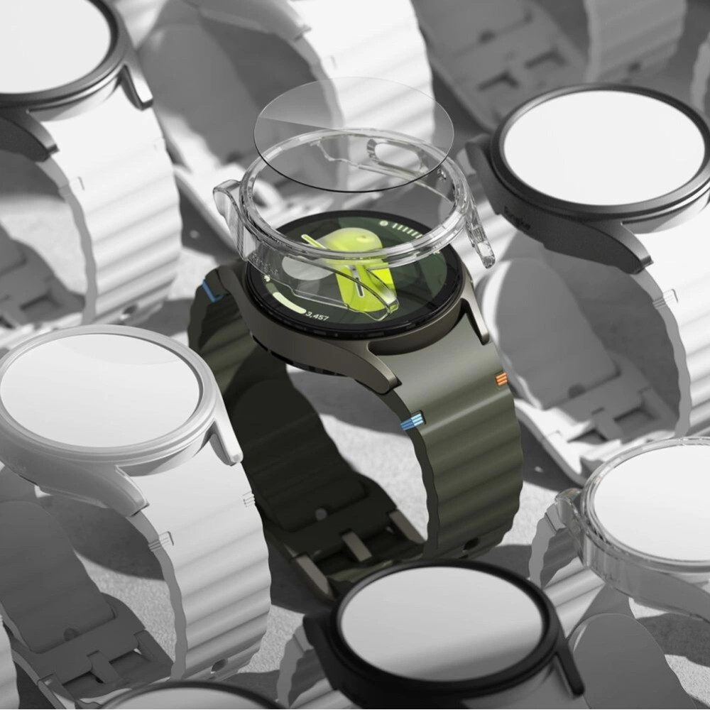 Wholesale Ringke Slim & Tempered Glass Galaxy Watch 7 44mm Titanium Black - RGK2001 - {ean13} - Hurt