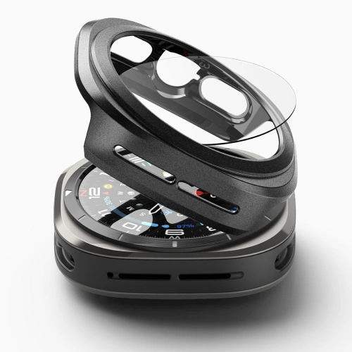 Etui + szkło Ringke Slim & Tempered Glass Galaxy Watch Ultra 47mm Titanium Black