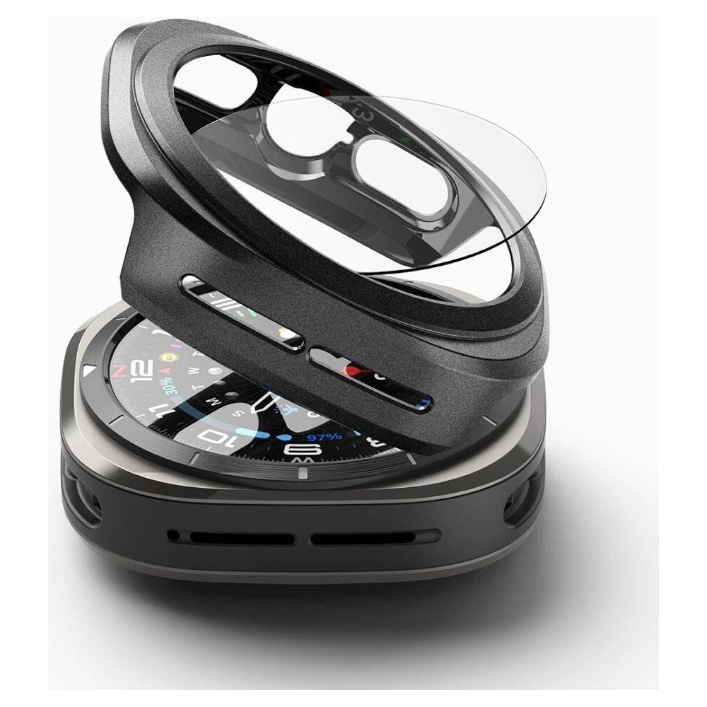 Hurtownia GSM - Etui + szkło Ringke Slim & Tempered Glass Galaxy Watch Ultra 47mm Titanium Black - RGK2002 - {ean13} - Hurt