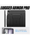 Hurtownia GSM - Etui Spigen Rugged Armor Pro Apple iPad Air 13" 2024 (6. generație) Negru - SPN3463 - {ean13} - Hurt