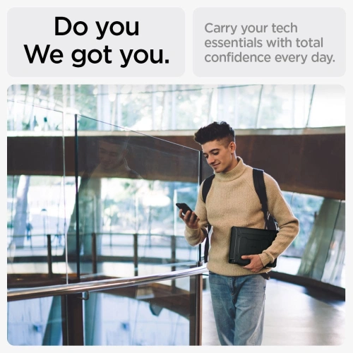 Etui Spigen Rugged Armor Pro Apple iPad Air 13" 2024 (6. generacji) Black