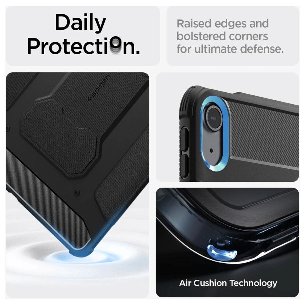 Hurtownia GSM - Etui Spigen Rugged Armor Pro Apple iPad Air 13" 2024 (6. generație) Negru - SPN3463 - {ean13} - Hurt
