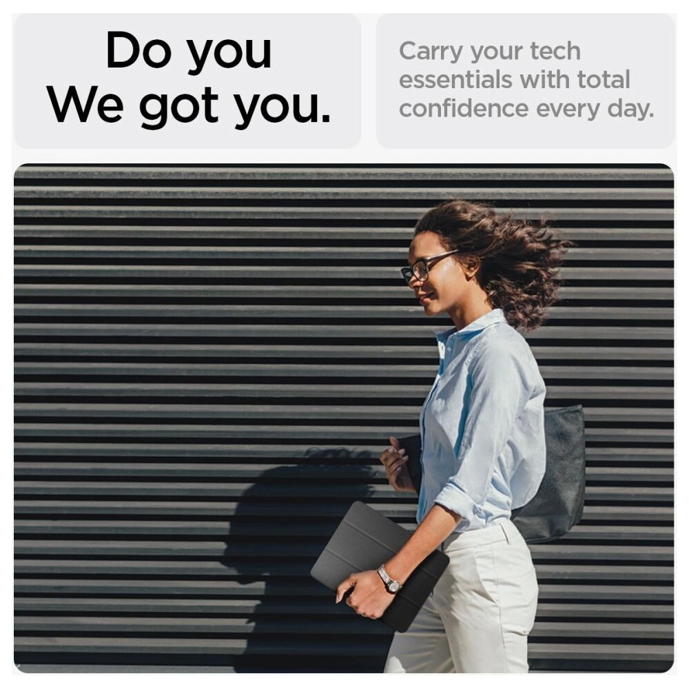Hurtownia GSM - Etui Spigen Urban Fit Apple iPad Air 13" 2024 (6. generace) černé - SPN3464 - {ean13} - Hurt