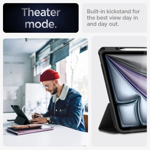 Etui Spigen Urban Fit Apple iPad Air 13" 2024 (6. generacji) Black