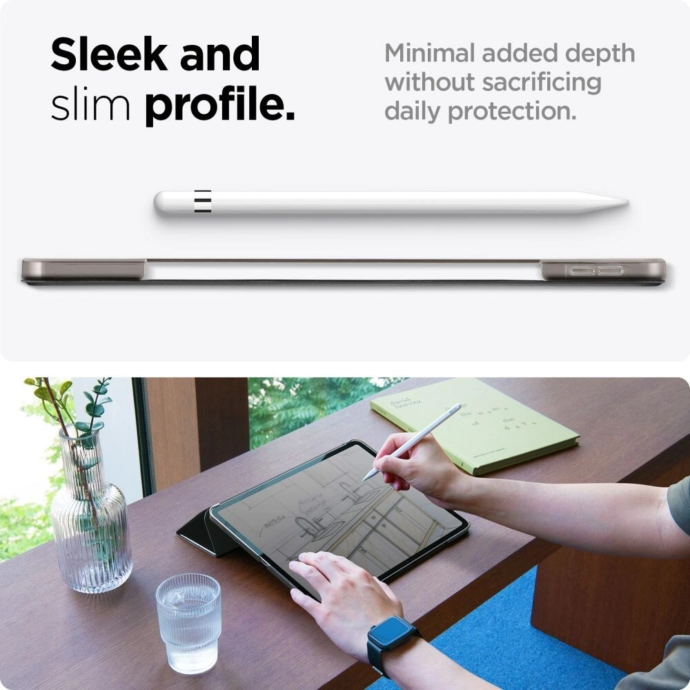 Wholesale Spigen Smart Fold Apple iPad Air 13" 2024 (6 gen) Black - SPN3465 - {ean13} - Hurt