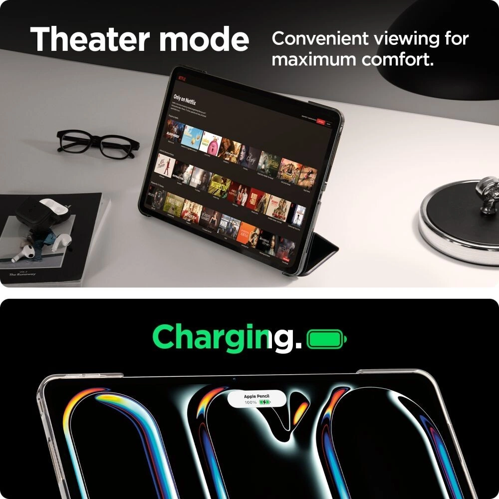 Wholesale Spigen Smart Fold Apple iPad Pro 11" 2024 (5 gen) Black - SPN3467 - {ean13} - Hurt
