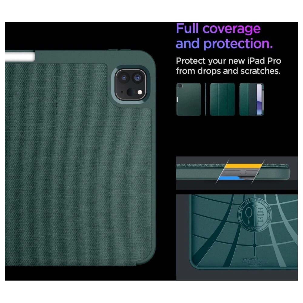 Hurtownia GSM - Etui Spigen Urban Fit Apple iPad Pro 11" 2024 (5. generacji) Midnight Green - SPN3468 - {ean13} - Hurt