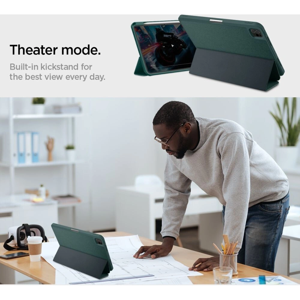 Hurtownia GSM - Etui Spigen Urban Fit Apple iPad Pro 11" 2024 (5. generacji) Midnight Green - SPN3468 - {ean13} - Hurt