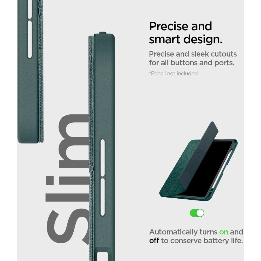 Hurtownia GSM - Etui Spigen Urban Fit Apple iPad Pro 11" 2024 (5. generacji) Midnight Green - SPN3468 - {ean13} - Hurt