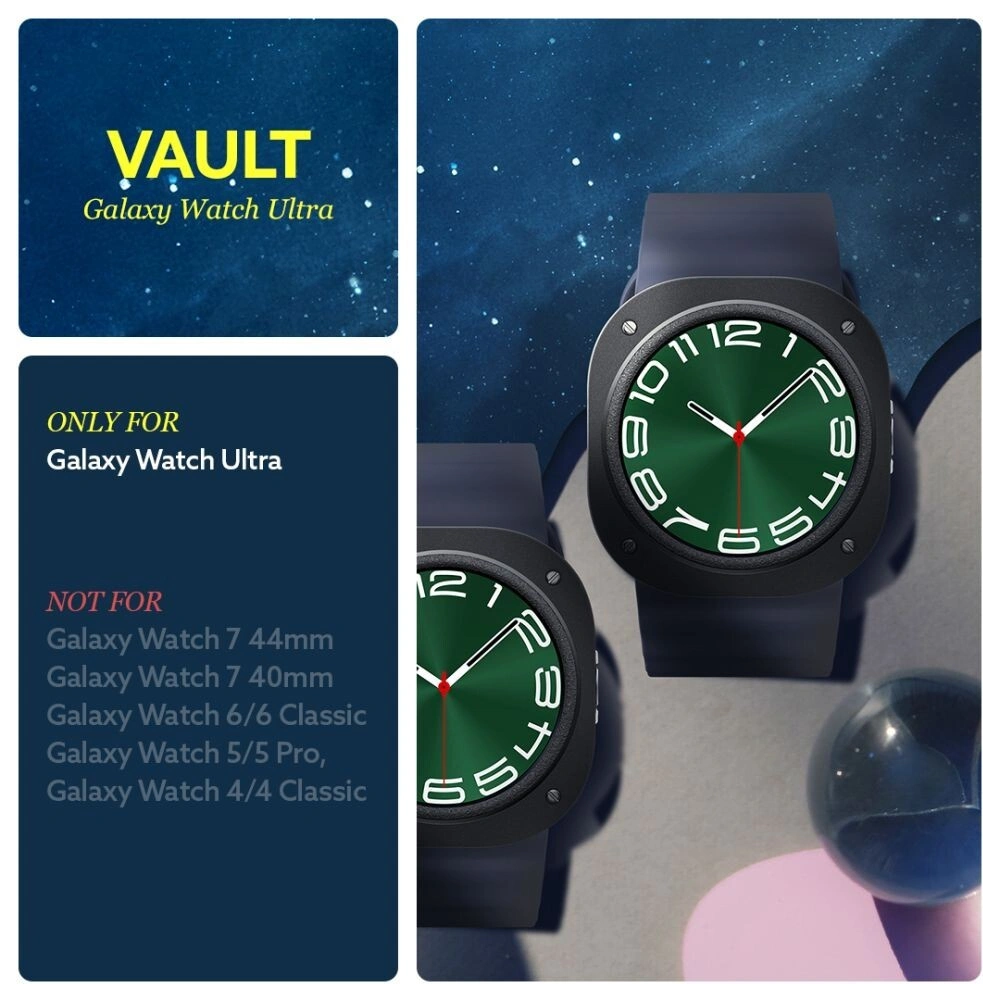 Hurtownia GSM - Etui Caseology Vault Samsung Galaxy Watch Ultra 47mm Matte Black - SPN3469 - {ean13} - Hurt