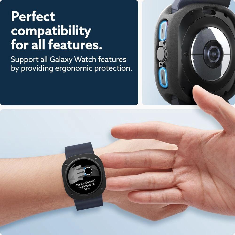Hurtownia GSM - Etui Caseology Vault Samsung Galaxy Watch Ultra 47mm Matte Black - SPN3469 - {ean13} - Hurt