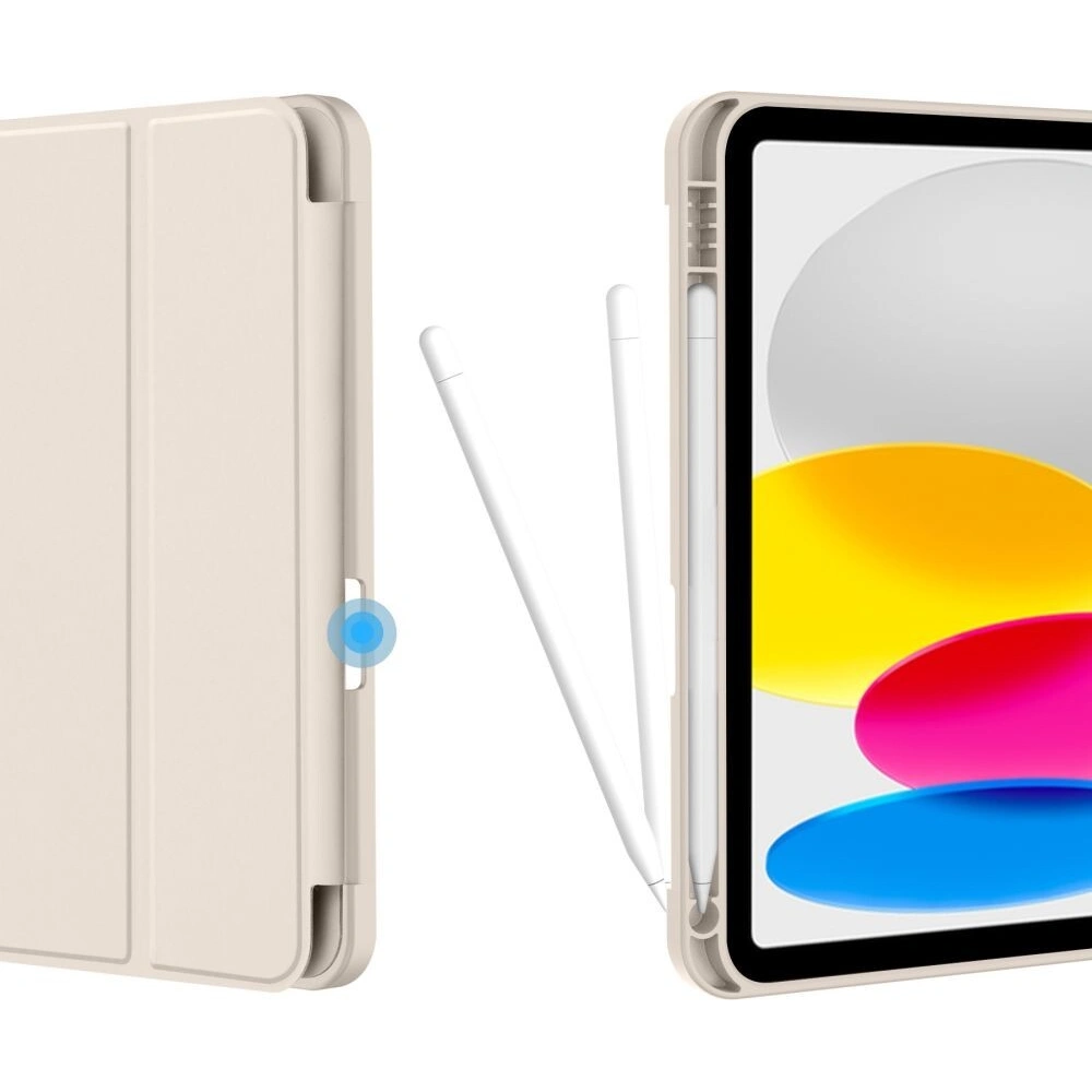 Hurtownia GSM - Etui Tech-Protect SmartCase Pen Apple iPad 10.9 2022 (10. generație) Starlight - THP2938 - {ean13} - Hurt