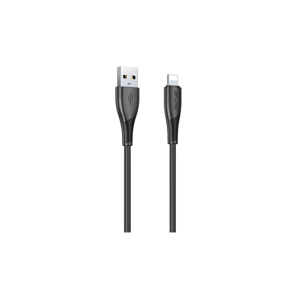 Hurtownia GSM - Kabel AWEI CL-182L USB-A / Lightning czarny/black - AWEI204 - {ean13} - Hurt