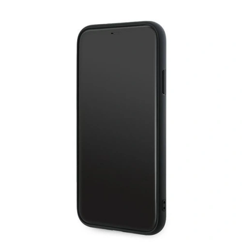 Etui Karl Lagerfeld KLHCN61PQDSMGK Apple iPhone 11 / XR hardcase Diagonal Quilted Script czarny/black