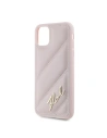 Hurtownia GSM - Etui Karl Lagerfeld KLHCN61PQDSMGP Apple iPhone 11 / XR hardcase Diagonal Quilted Script roz/roz - KLD2114 - {ean13} - Hurt