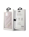 Hurtownia GSM - Etui Karl Lagerfeld KLHCN61PQDSMGP Apple iPhone 11 / XR kemény tok Diagonal Quilted Script rózsaszín/pink - KLD2114 - {ean13} - Hurt