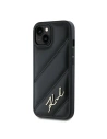 Hurtownia GSM - Etui Karl Lagerfeld KLHCP13MPQDSMGK Apple iPhone 13 hardcase Diagonal Quilted Script negru/black - KLD2116 - {ean13} - Hurt
