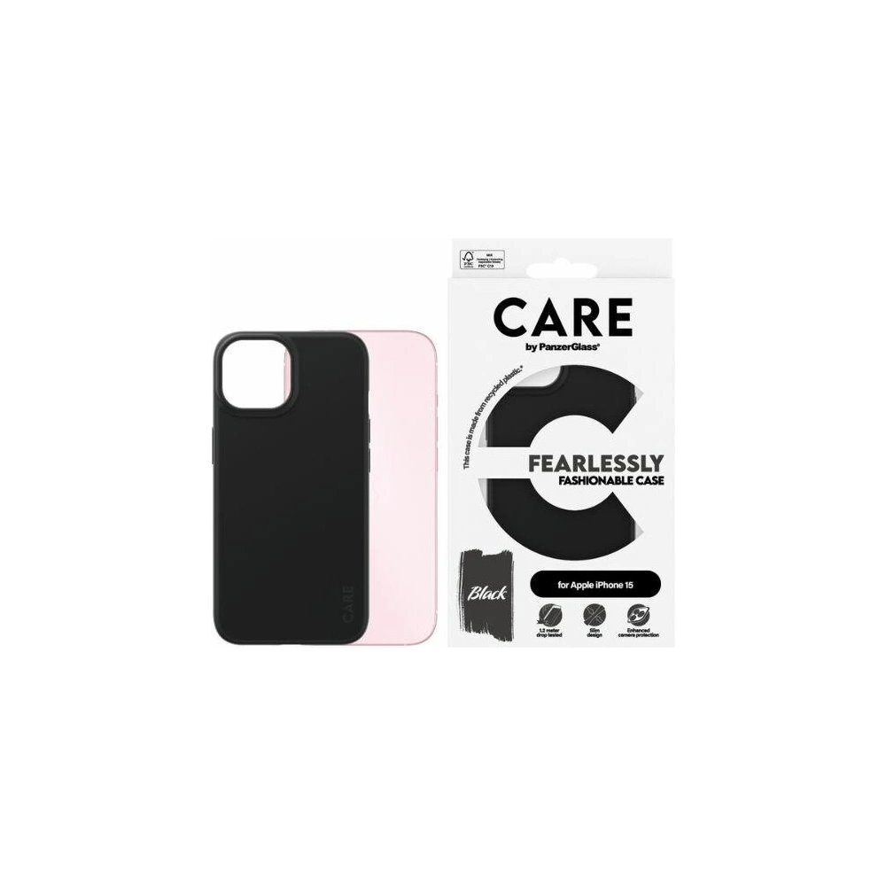 Hurtownia GSM - Case CARE von PanzerGlass Furchtlos modisches Case Apple iPhone 15/14/13 schwarz/black - PZG654 - {ean13} - Hurt