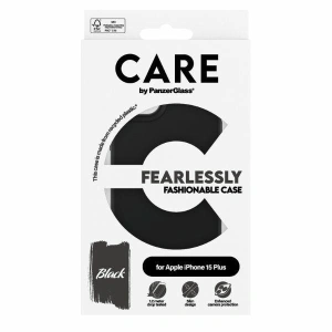 Hurtownia GSM - Etui CARE od PanzerGlass Nebojácně módní kryt Apple iPhone 15 Plus / 14 Plus černý/black - PZG655 - {ean13} - Hurt