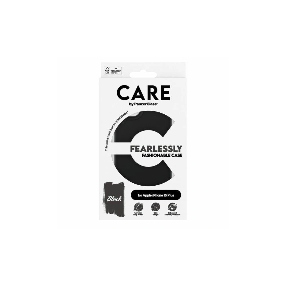 Wholesale CARE by PanzerGlass Fearlessly Fashionable Case Apple iPhone 15 Plus / 14 Plus black - PZG655 - {ean13} - Hurt