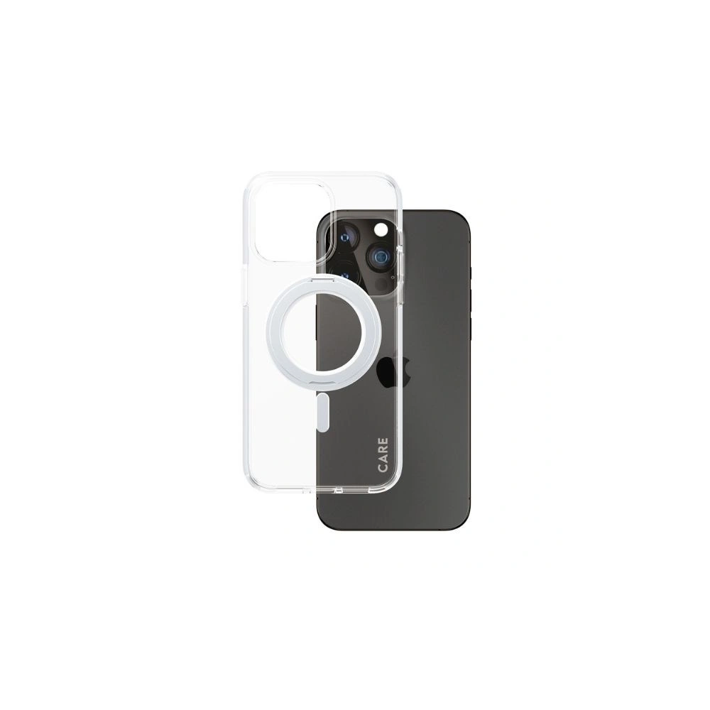 Hurtownia GSM - Etui CARE od PanzerGlass Kickstand Case Apple iPhone 15 Plus / 14 Plus MagSafe stříbrný/silver - PZG659 - {ean13} - Hurt