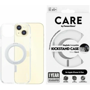 Hurtownia GSM - Case CARE von PanzerGlass Kickstand Case Apple iPhone 15 Pro Max MagSafe silber/silver - PZG661 - {ean13} - Hurt