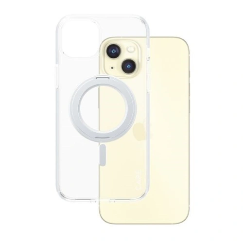 Etui CARE by PanzerGlass Kickstand Case Apple iPhone 15 Pro Max MagSafe srebrny/silver