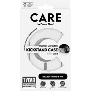 Hurtownia GSM - Case CARE von PanzerGlass Kickstand Case Apple iPhone 15 Pro Max MagSafe silber/silver - PZG661 - {ean13} - Hurt