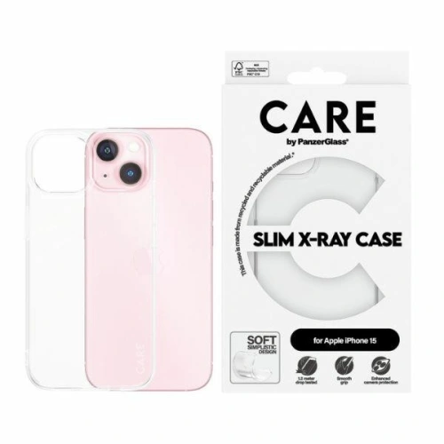 Etui CARE by PanzerGlass Slim X-Ray Case Apple iPhone 15/14/13 przezroczysty/transparent