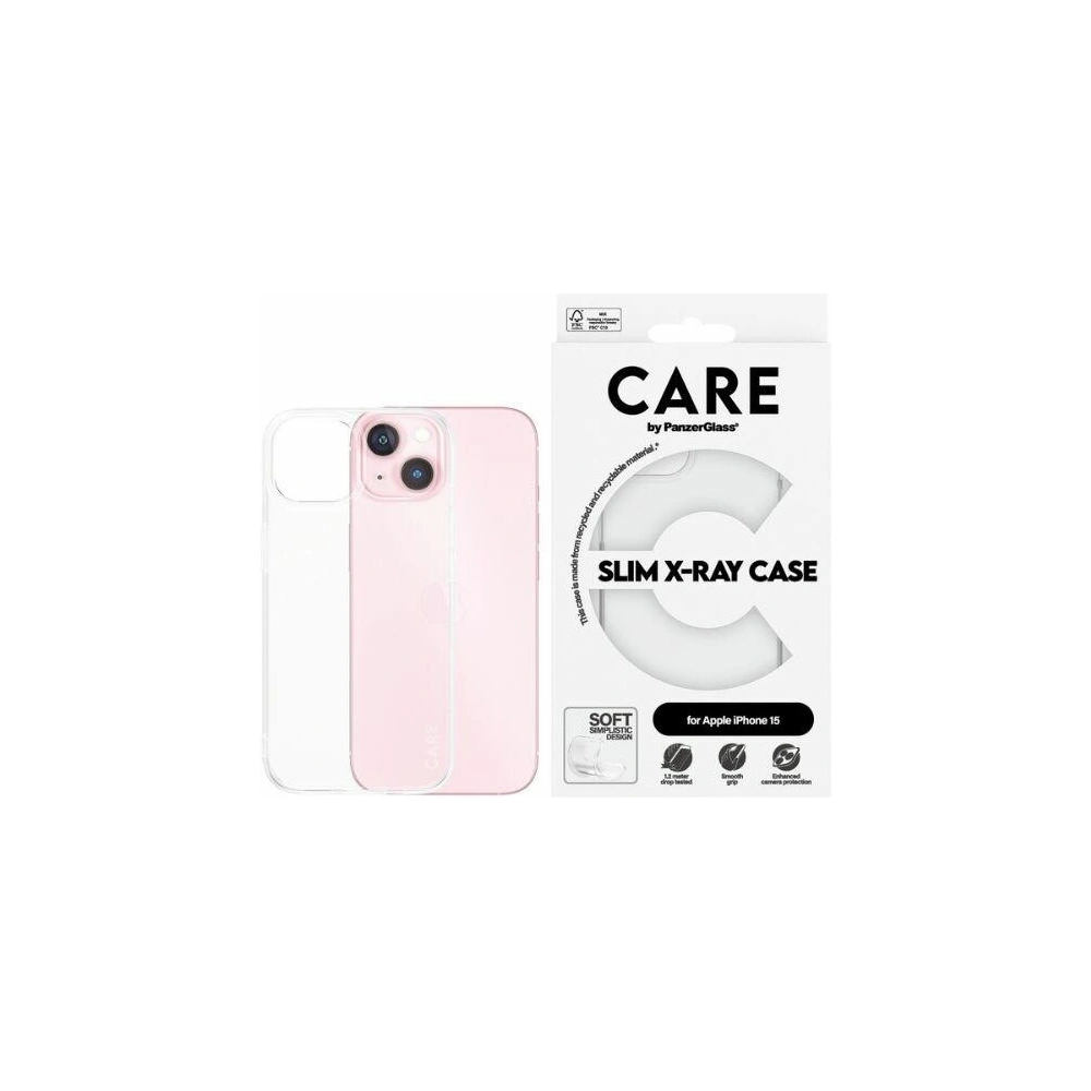Hurtownia GSM - Case CARE von PanzerGlass Slim X-Ray Case für Apple iPhone 15/14/13 transparent - PZG662 - {ean13} - Hurt