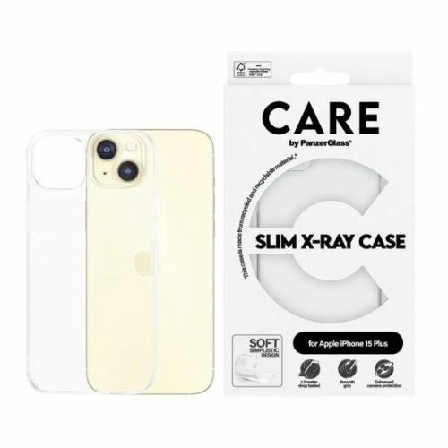 Etui CARE by PanzerGlass Slim X-Ray Case Apple iPhone 15 Plus / 14 Plus przezroczysty/transparent
