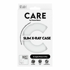 Hurtownia GSM - Etui CARE od PanzerGlass Slim X-Ray Case Apple iPhone 15 Plus / 14 Plus průhledný/transparentní - PZG663 - {ean13} - Hurt
