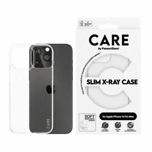 Etui CARE by PanzerGlass Slim X-Ray Case Apple iPhone 15 Pro Max przezroczysty/transparent