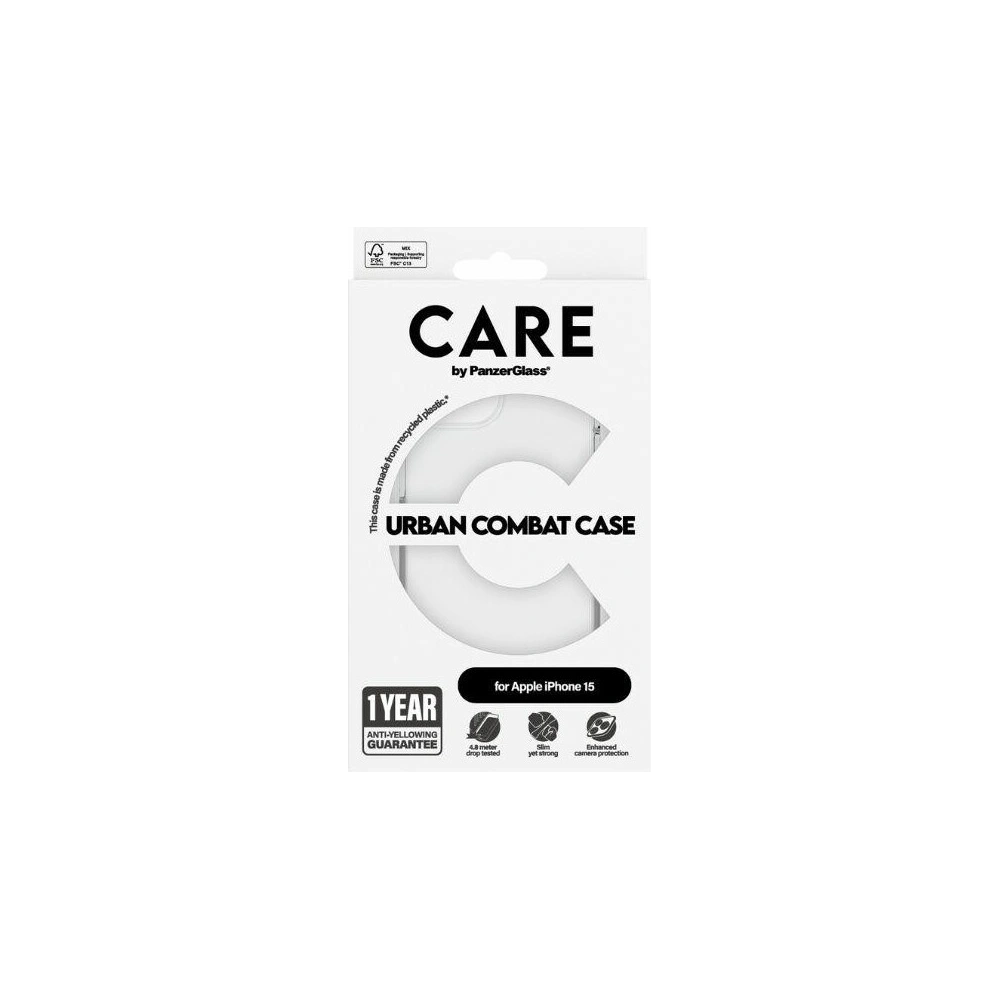 Hurtownia GSM - Etui CARE by PanzerGlass Urban Combat Case Apple iPhone 15/14/13 átlátszó/transparent - PZG666 - {ean13} - Hurt