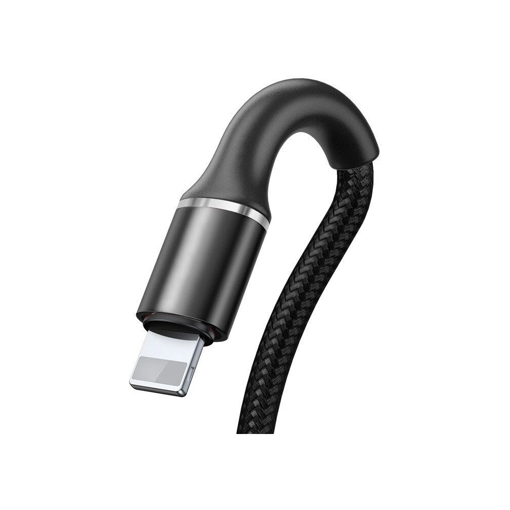 Hurtownia GSM - Cablul lightning cu iluminare LED Baseus Halo 1.5A 2m (negru) - BSU771BLK - {ean13} - Hurt