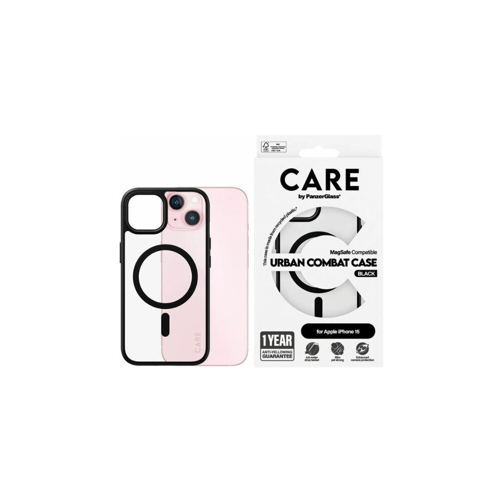 Hurtownia GSM - Etui CARE by PanzerGlass Urban Combat Case Apple iPhone 15/14/13 MagSafe czarny/black - PZG668 - {ean13} - Hurt