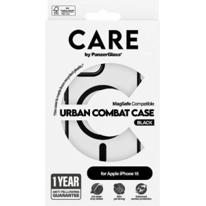 Hurtownia GSM - Case CARE von PanzerGlass Urban Combat Case Apple iPhone 15/14/13 MagSafe schwarz/black - PZG668 - {ean13} - Hurt