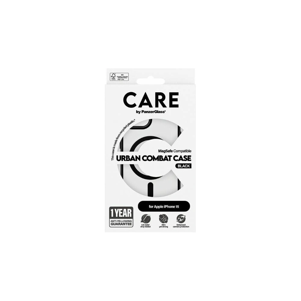 Hurtownia GSM - Etui CARE by PanzerGlass Urban Combat Case Apple iPhone 15/14/13 MagSafe czarny/black - PZG668 - {ean13} - Hurt
