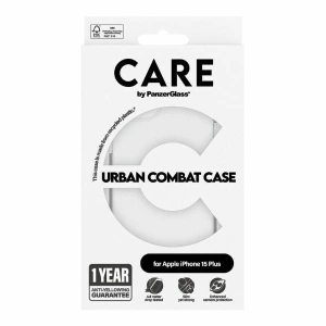 Hurtownia GSM - Etui CARE od PanzerGlass Urban Combat Case Apple iPhone 15 Plus / 14 Plus průhledný/transparentní - PZG669 - {ean13} - Hurt