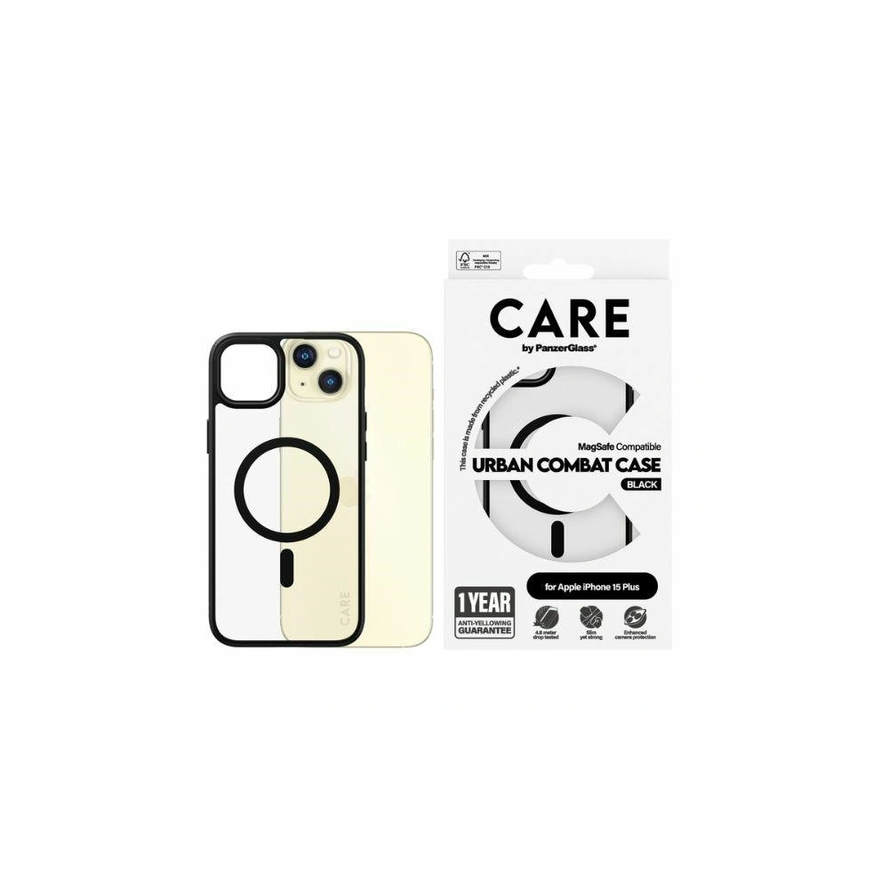 Hurtownia GSM - Case CARE von PanzerGlass Urban Combat Case Apple iPhone 15 Plus / 14 Plus MagSafe schwarz/black - PZG671 - {ean13} - Hurt