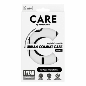 Hurtownia GSM - Etui CARE od PanzerGlass Urban Combat Case Apple iPhone 15 Plus / 14 Plus MagSafe černý/black - PZG671 - {ean13} - Hurt