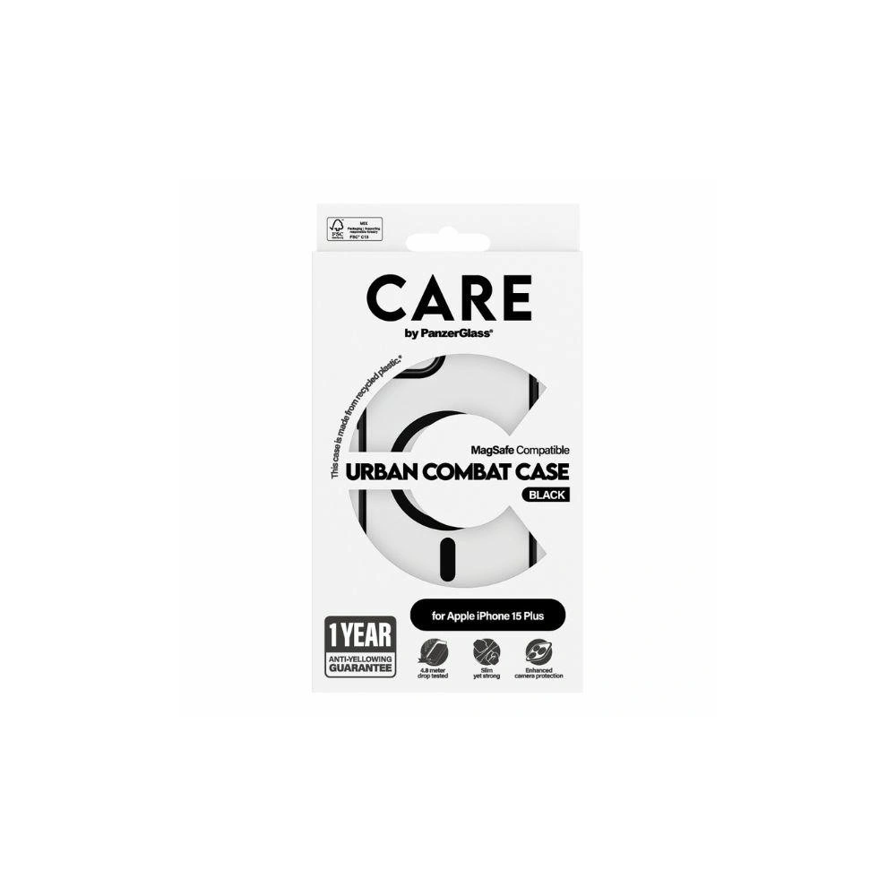 Hurtownia GSM - Case CARE von PanzerGlass Urban Combat Case Apple iPhone 15 Plus / 14 Plus MagSafe schwarz/black - PZG671 - {ean13} - Hurt